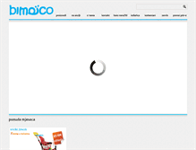 Tablet Screenshot of bimaco.net